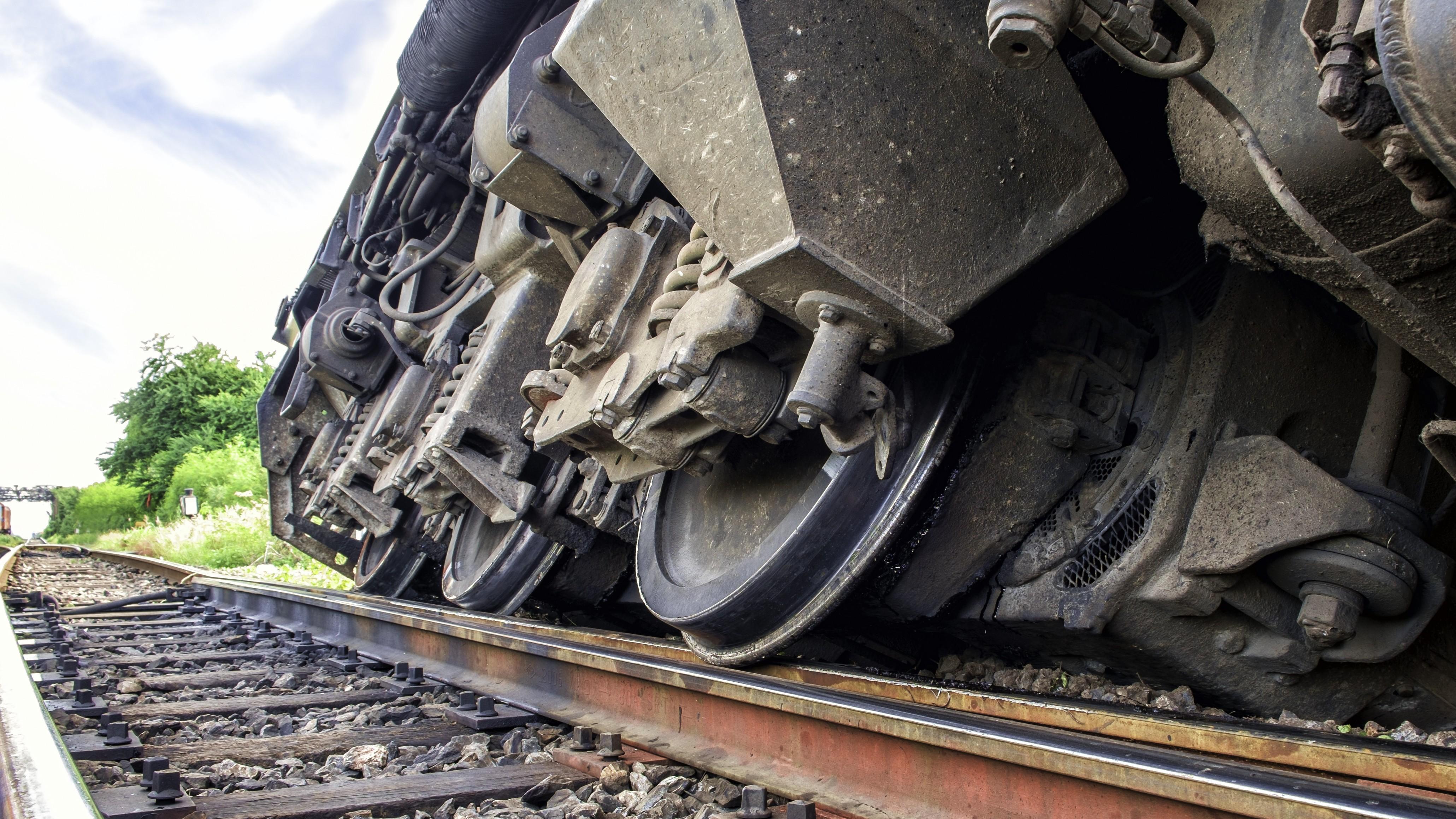 Derailed Train. Photo illustration: Shutterstock