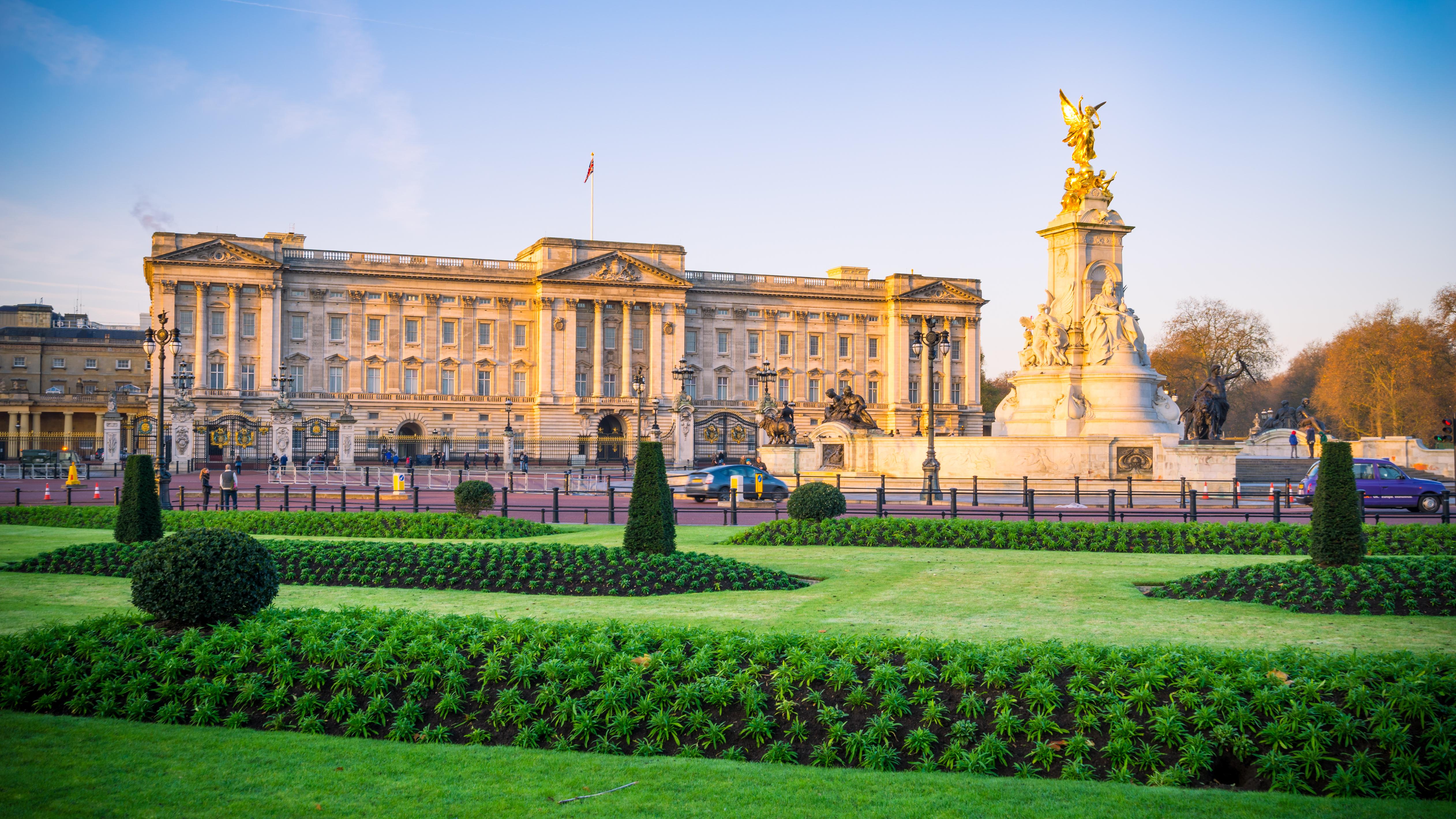 Buckingham Palace. Photo: Shutterstock