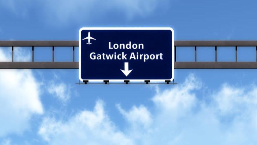 London Gatwick Airport. Photo: Shutterstock