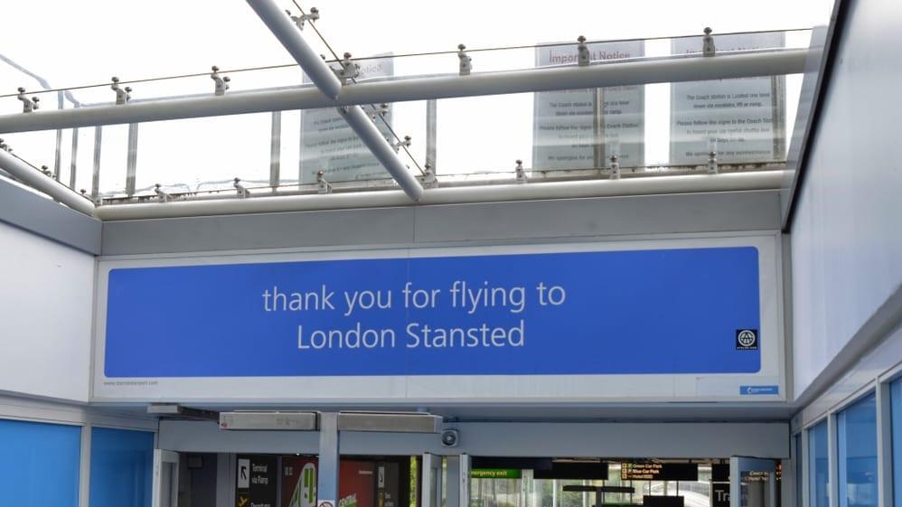 Stansted Airport. Photo: Shutterstock
