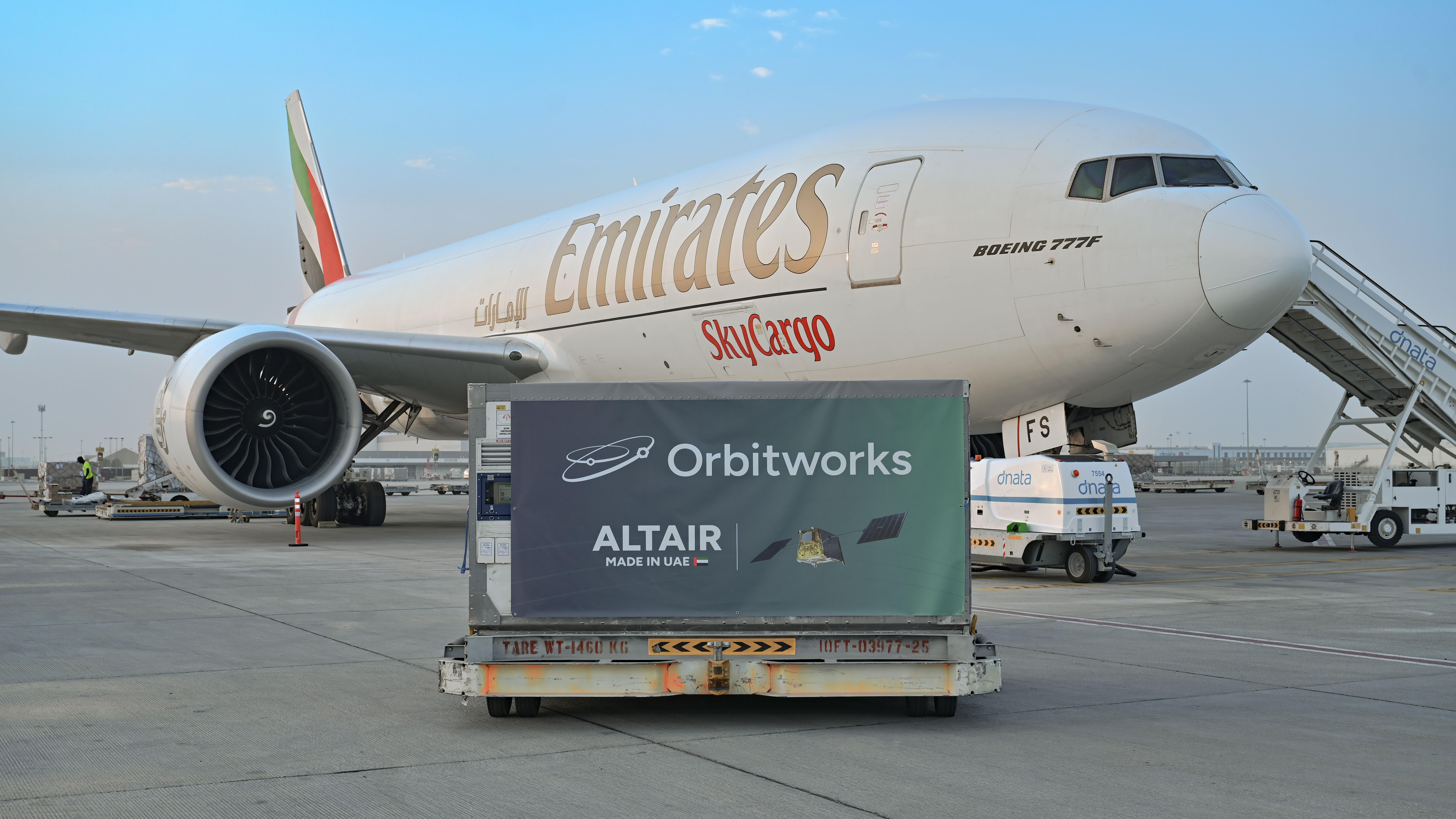  Emirates SkyCargo flies Altair 1. Photo: Emirates