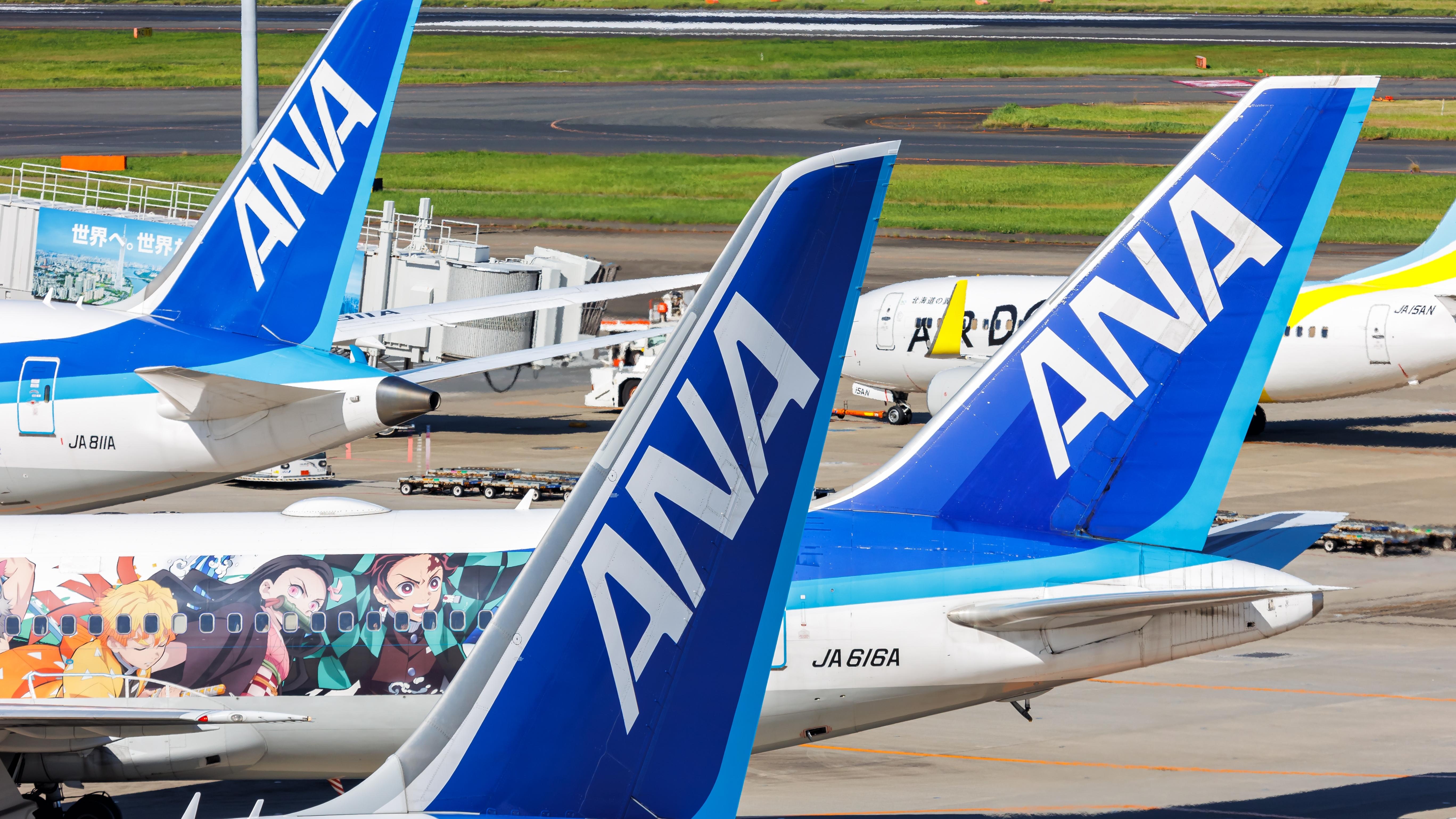 ANA aircraft. Photo: Markus Mainka / Shutterstock.com