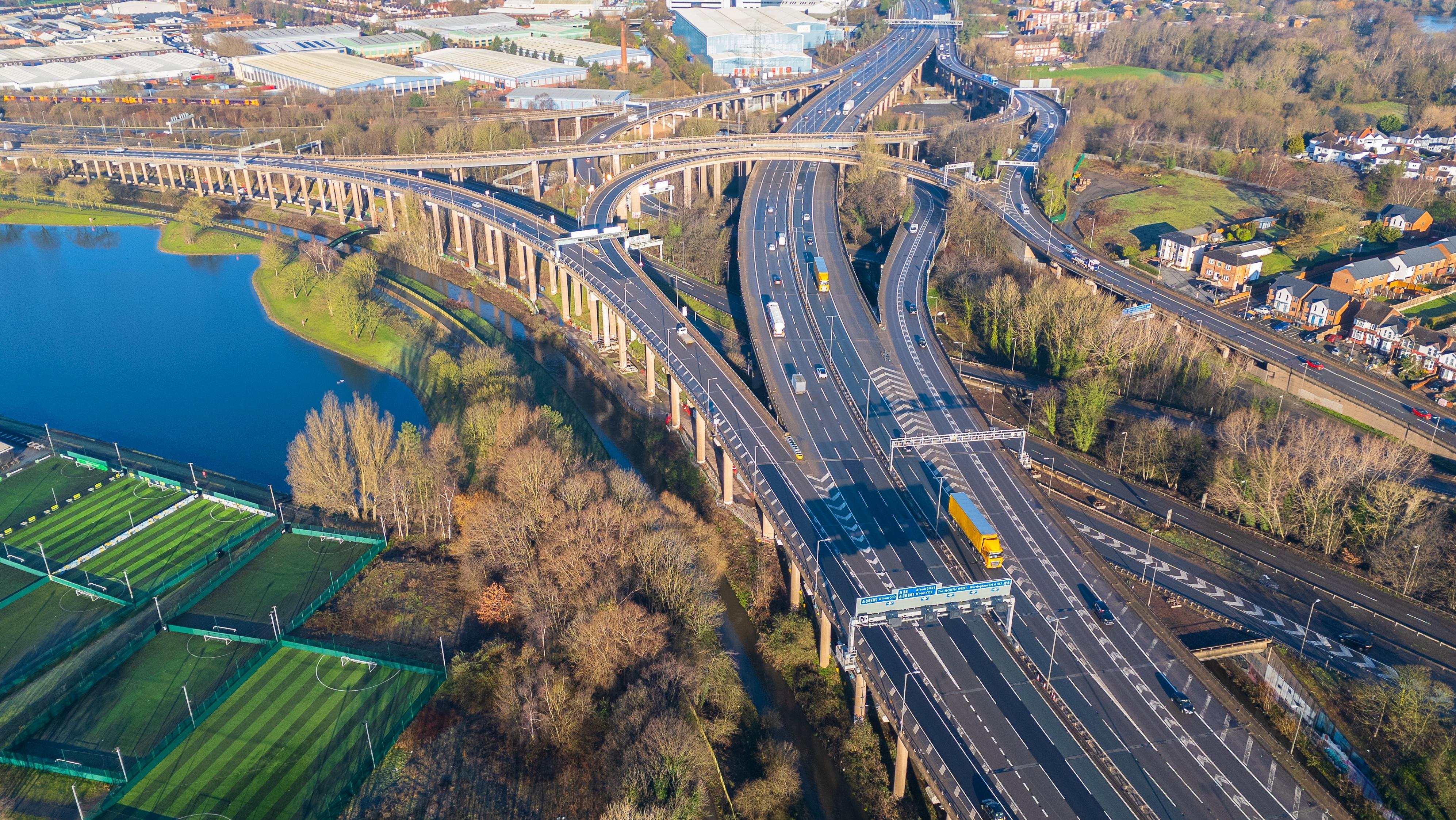 M6 motorway. Photo: Shutterstock