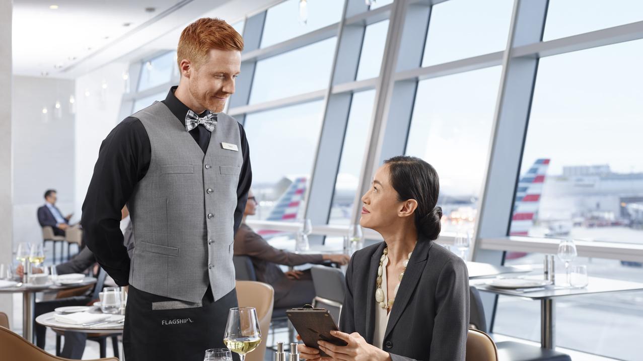 Flagship Dining. Photo: American Airlines 