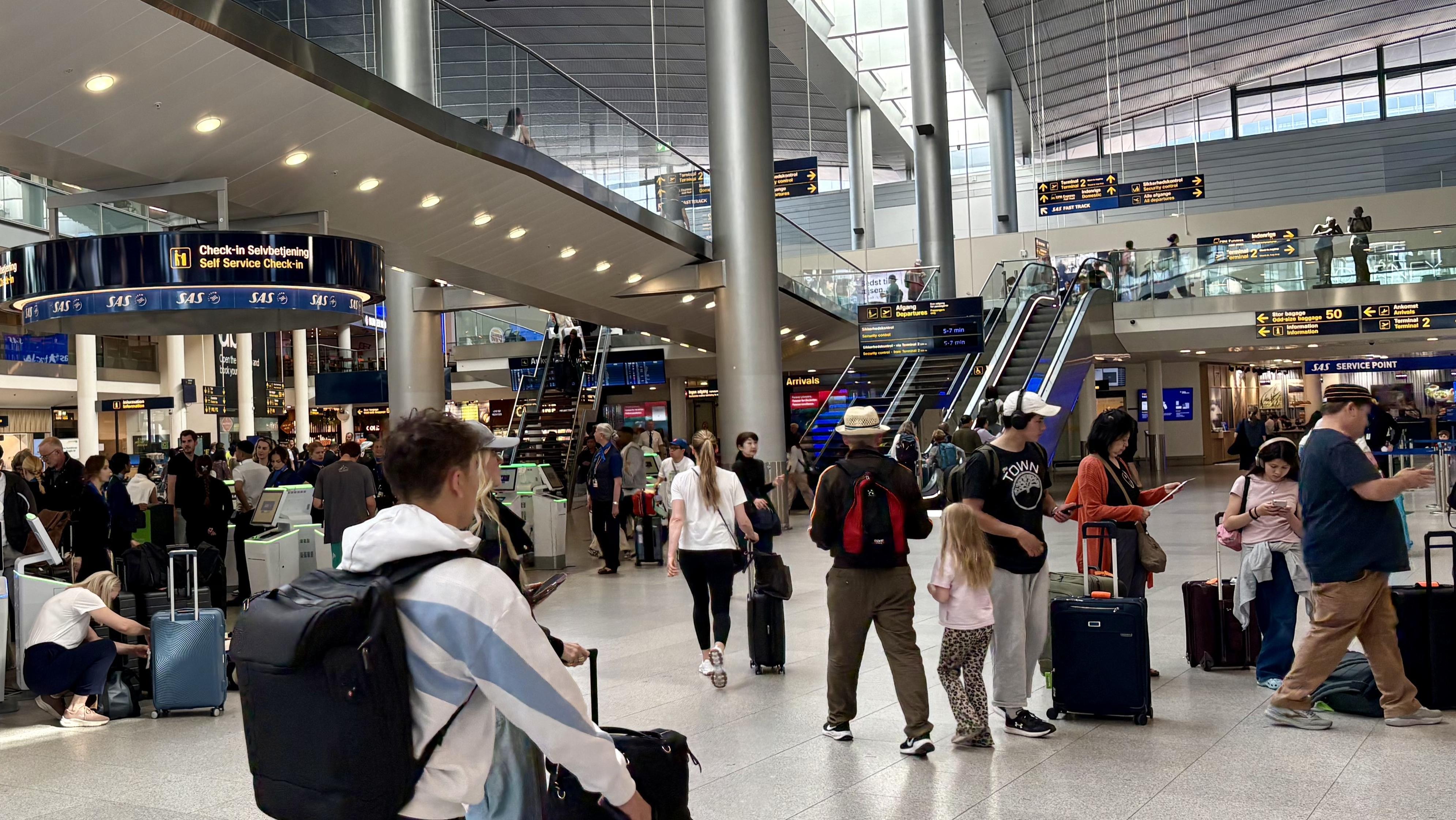 Copenhagen Airport. Photo: august pax tal