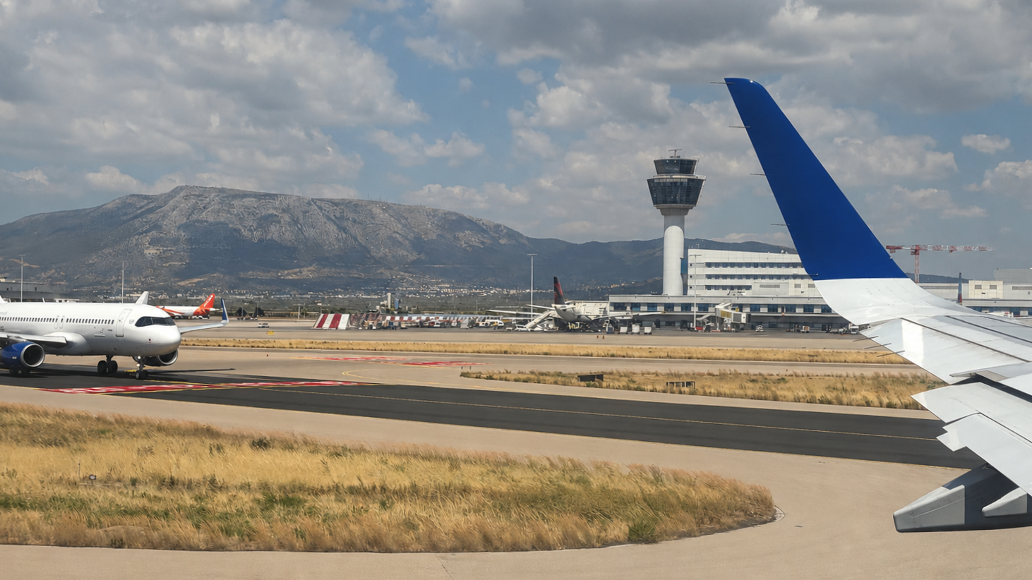 Athens Airport. Photo: Amit Kotler