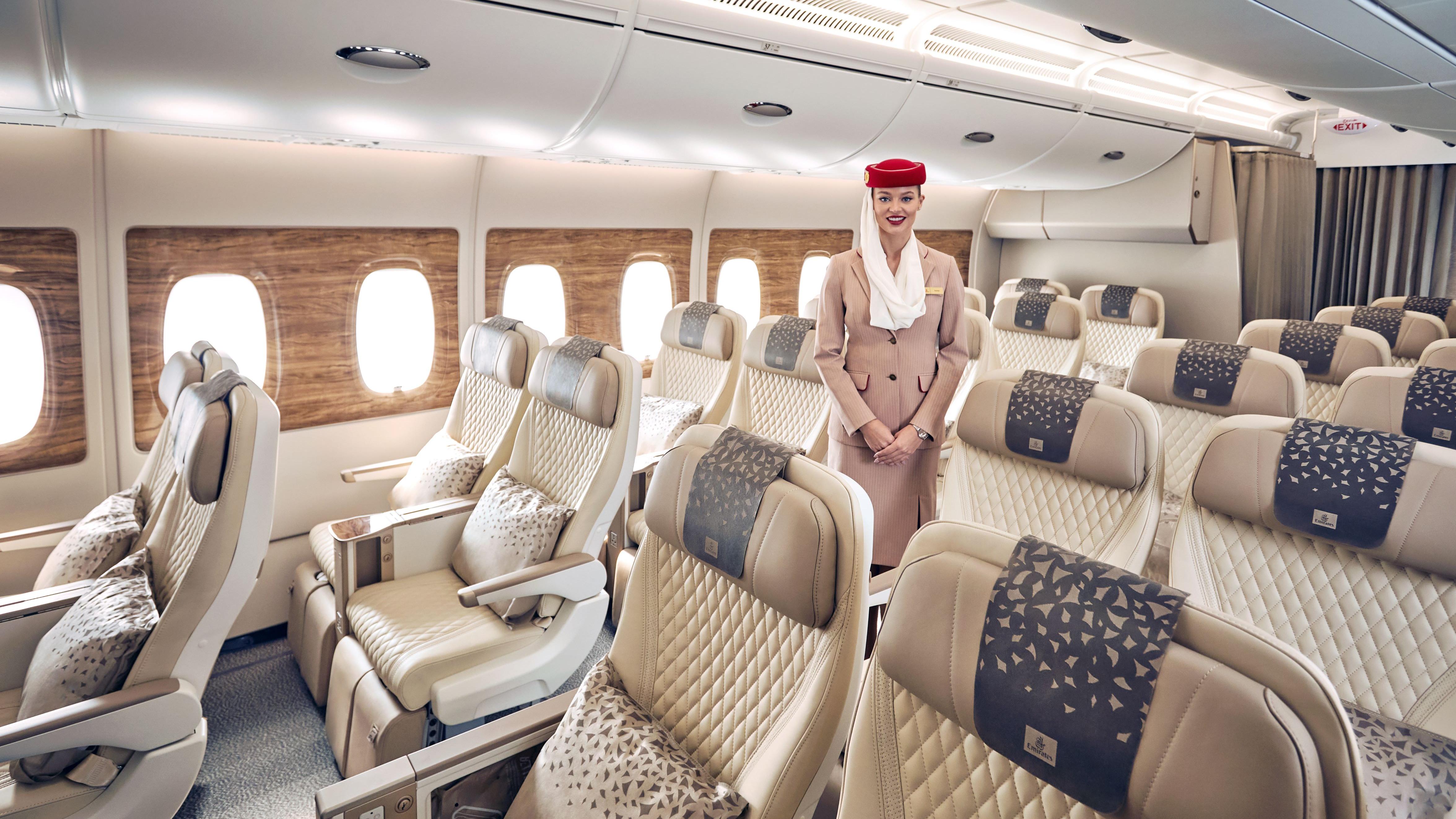 Emirates Premium Class. Photo: Emirates