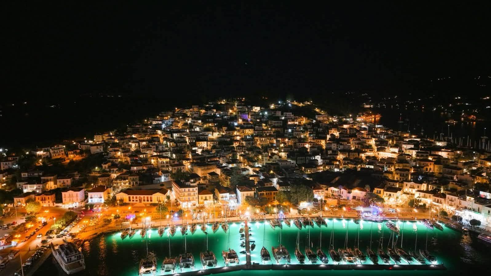 The upgraded port of Poros. Photo: Greek Ministry of Tourism