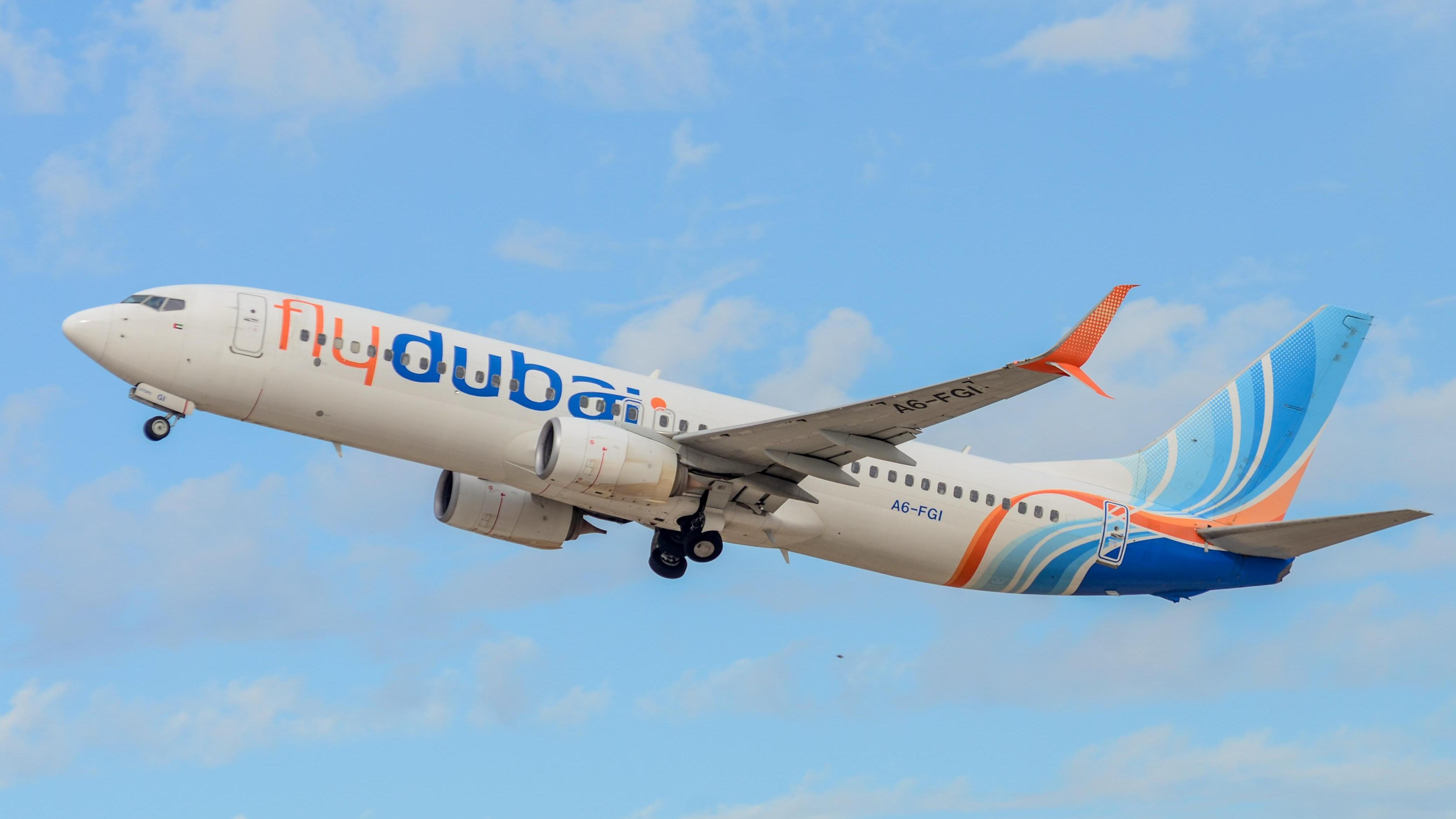 flydubai's B737-800ER aircraft. Photo: Achia Balmes