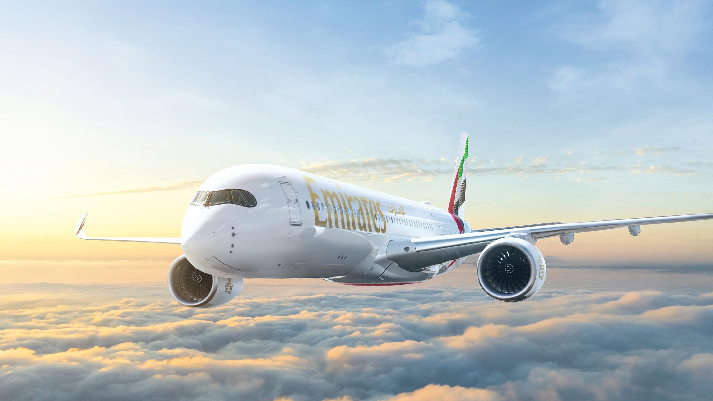 Emirates A350. Photo: Emirates