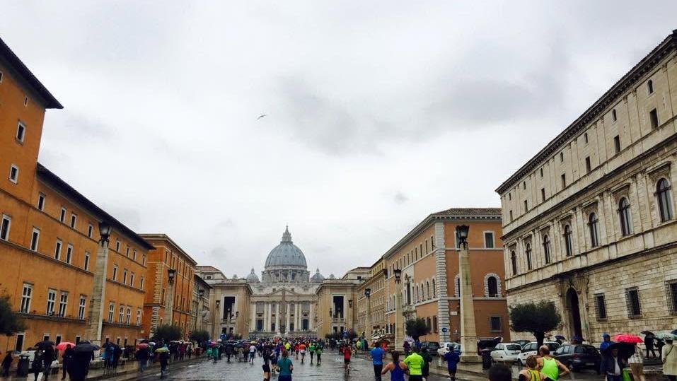 Rome in the rain Photo: Nimrod Lotem