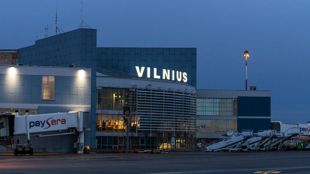 Vilnius Airport. Photo: Shutterstock