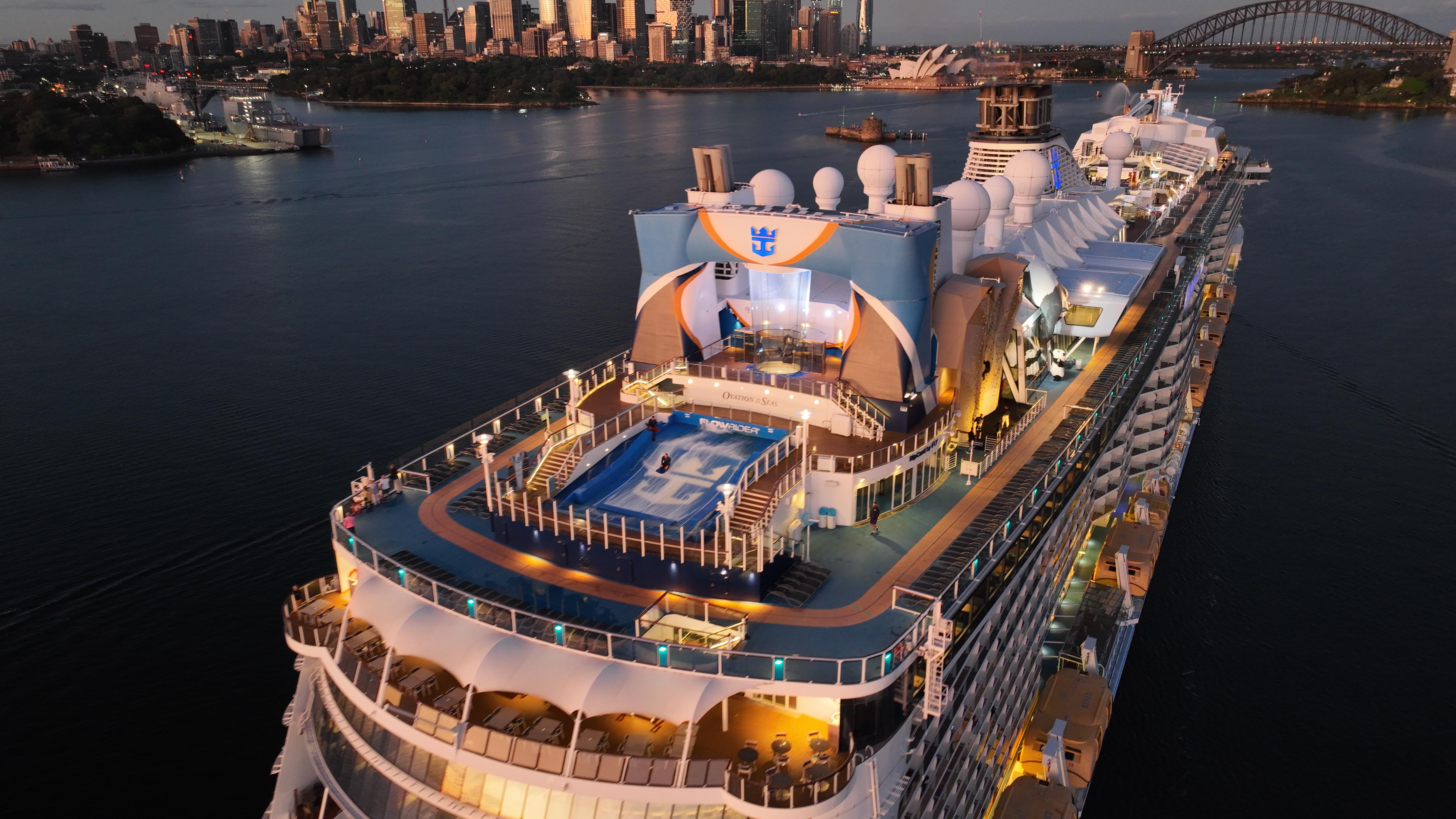 Ovation of the Seas. Photo: Royal Caribbean