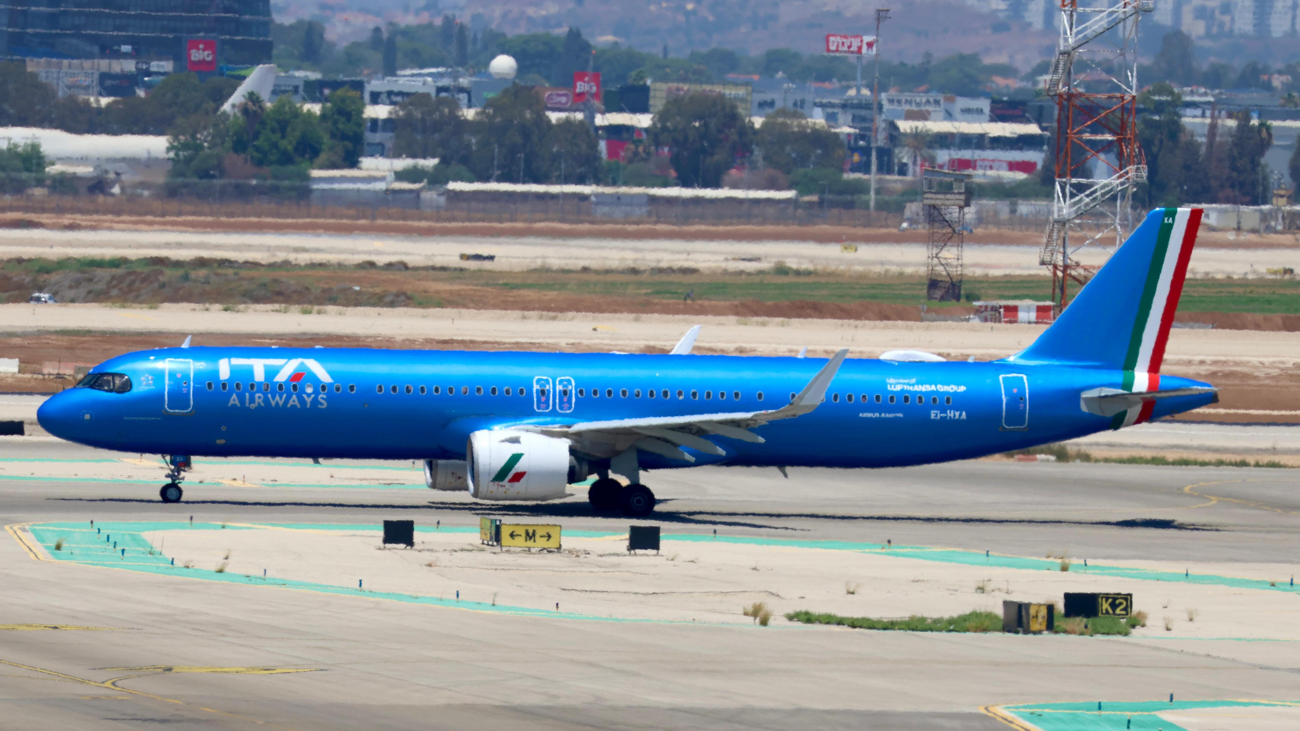 ITA Airways. Photo: Ivri Hazon
