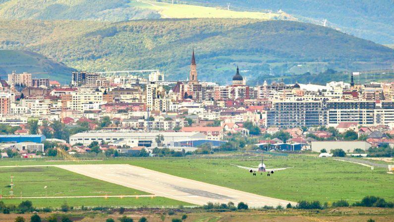 Cluj Airport and city view. Photo: Shutterstock