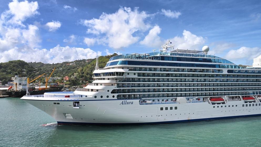Oceania cruise ship Allura. Photo: Shutterstock