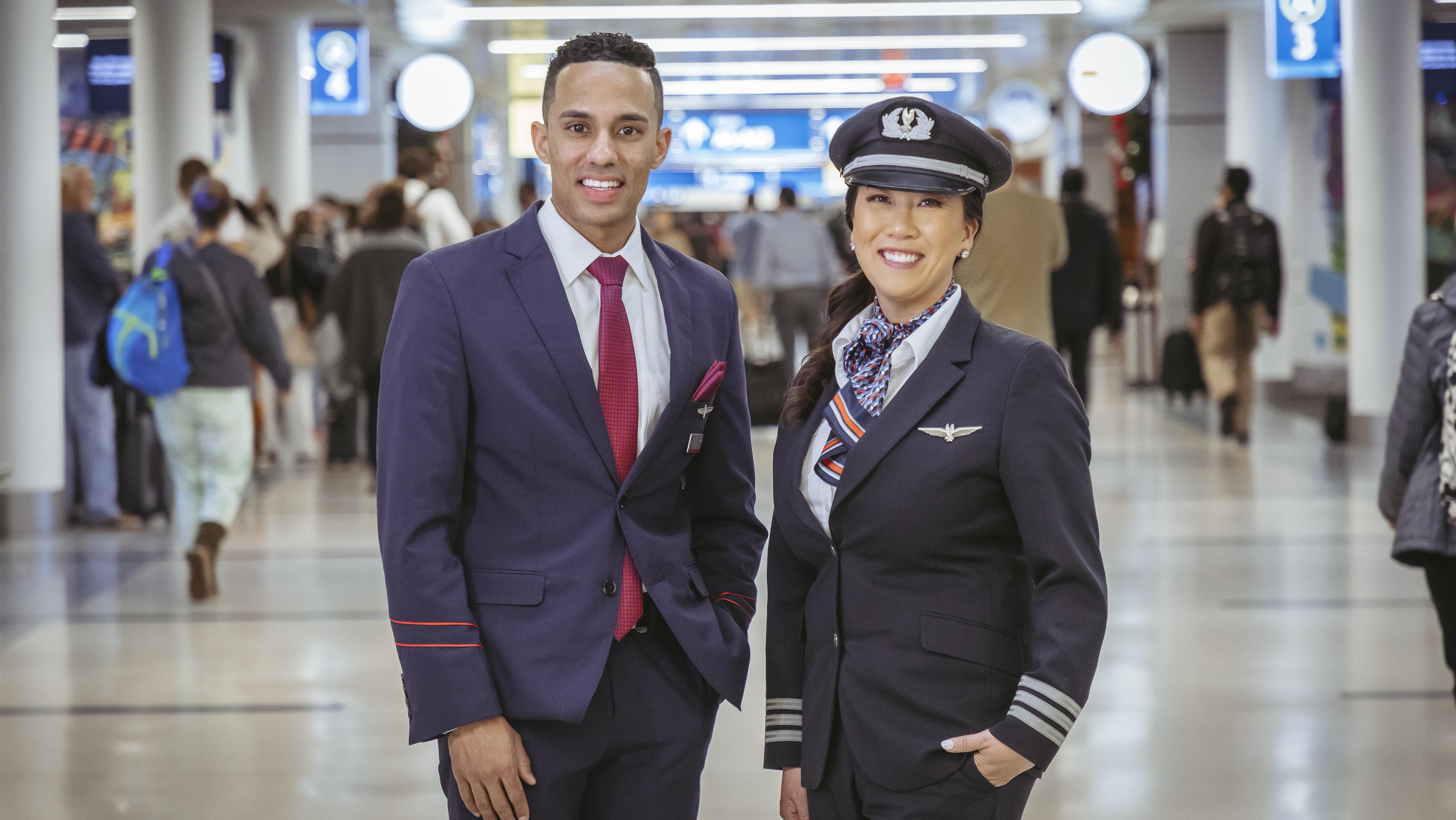 American Airlines flight attendants. Photo: American Airlines