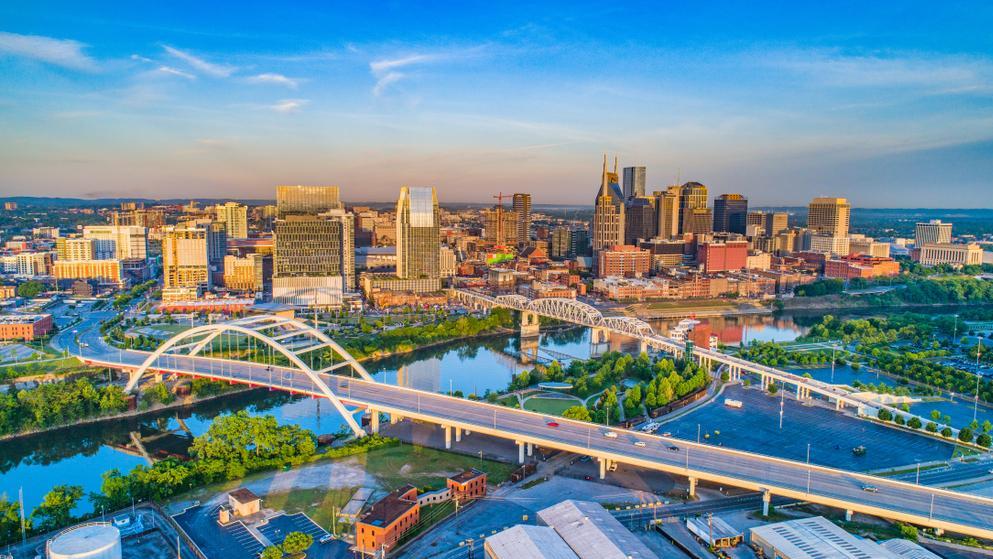 Nashville, Tennessee. Photo: Shutterstock