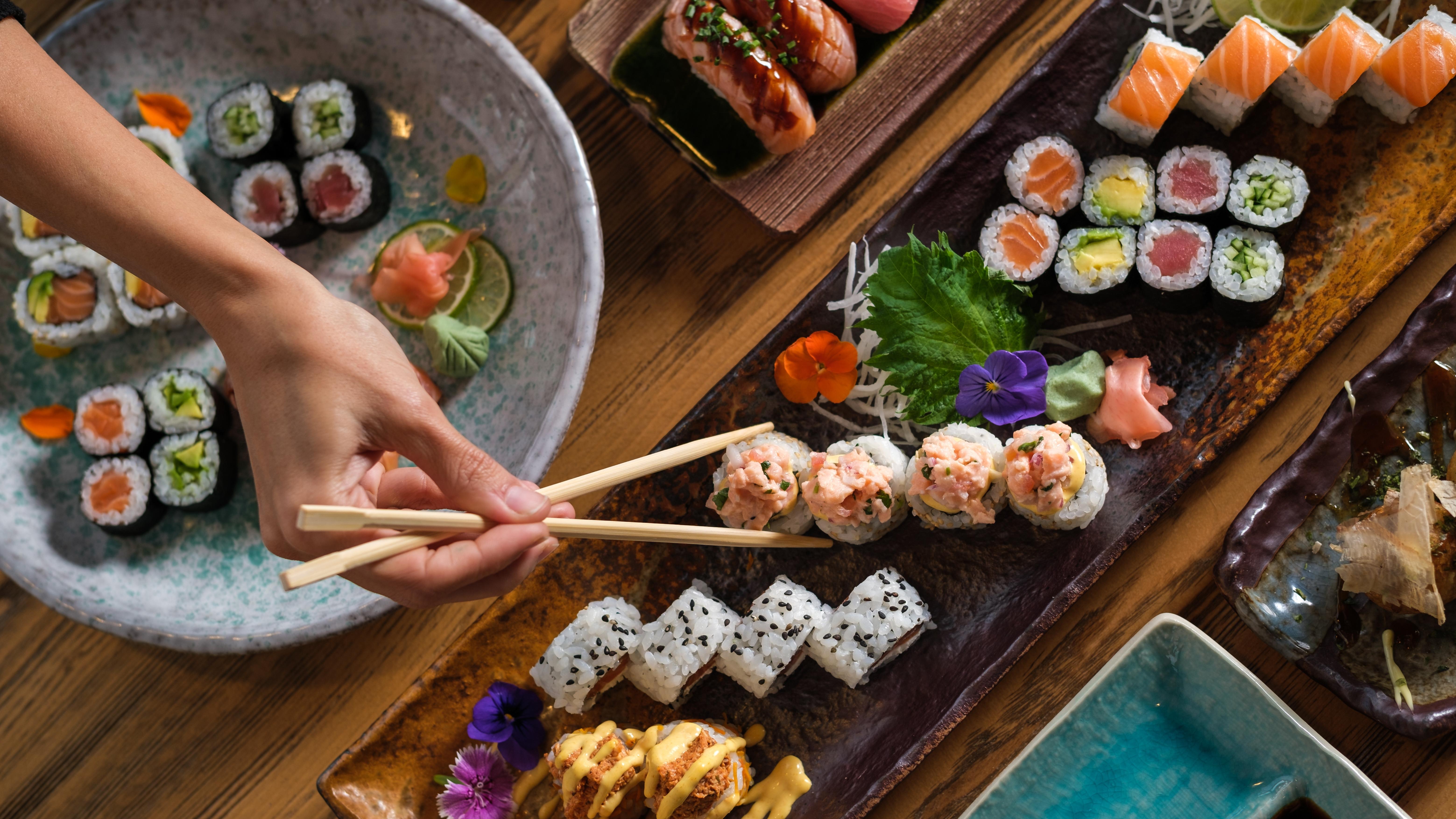 Sushi could bring you extra miles. Photo: Shutterstock