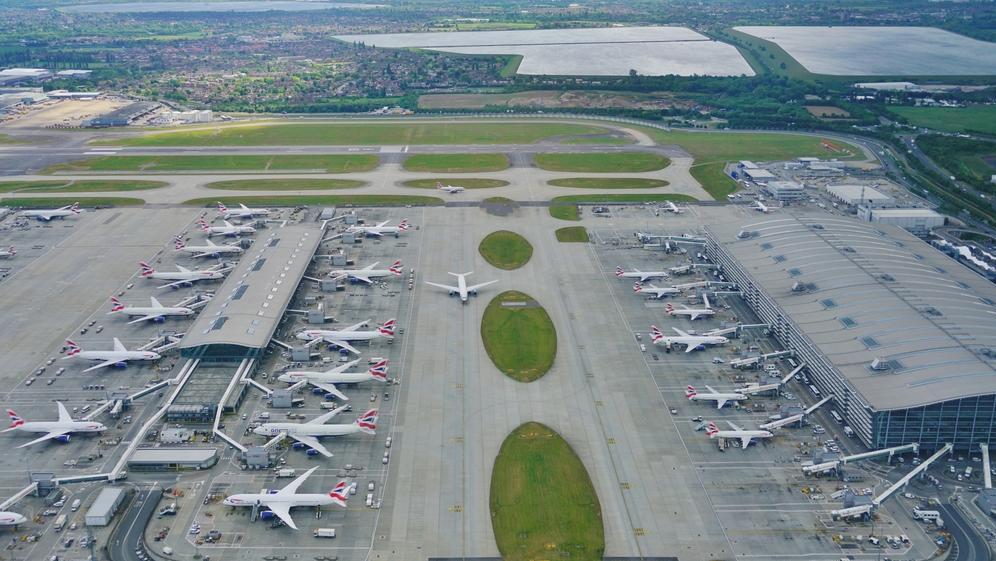Heathrow Airport, London. Photo: EQRoy / Shutterstock