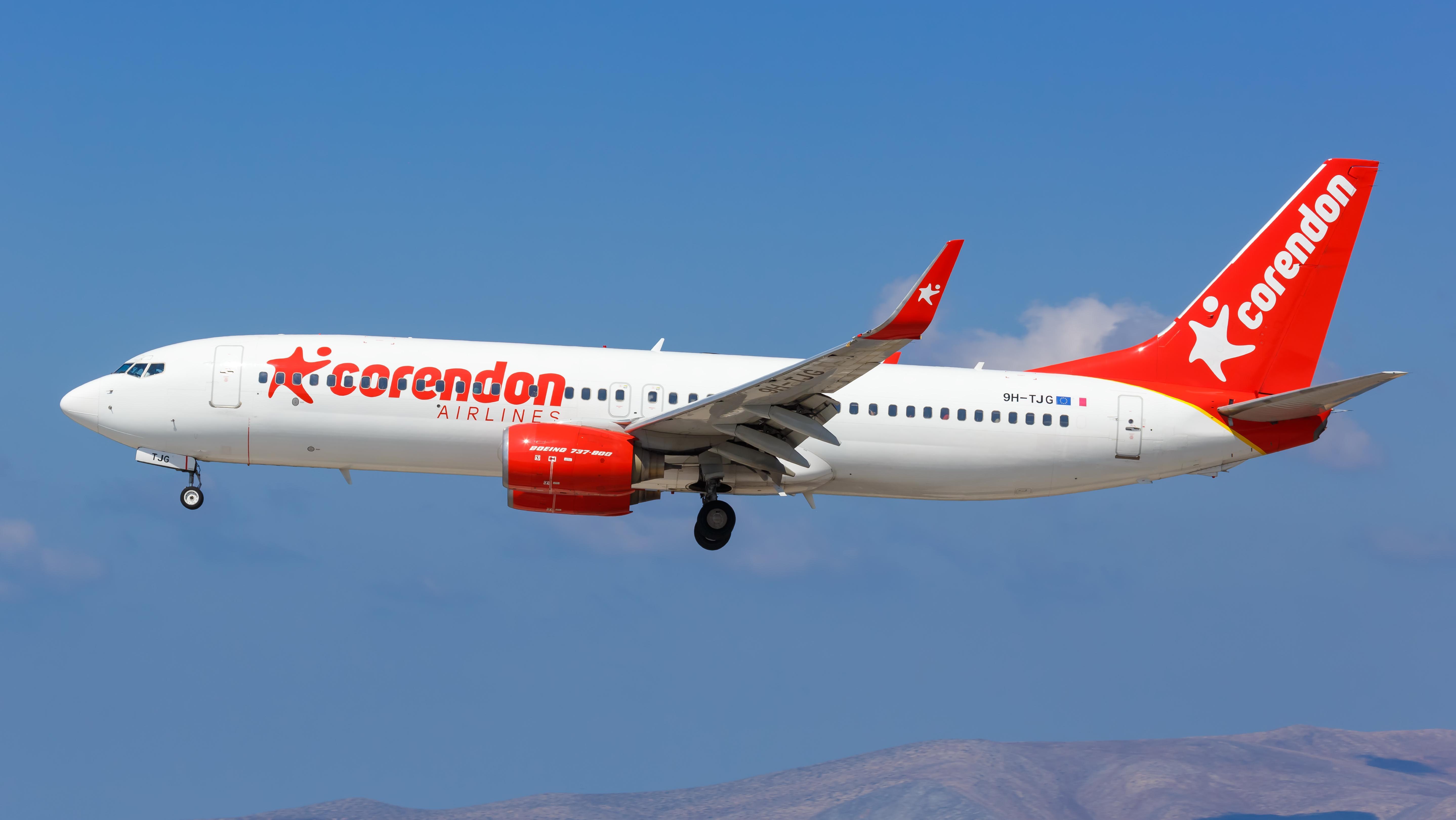 Corendon Airlines. Photo: Shutterstock