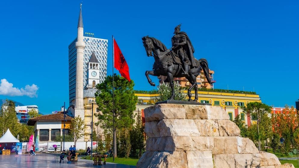 Tirana, the capital of Albania. Photo: Shutterstock