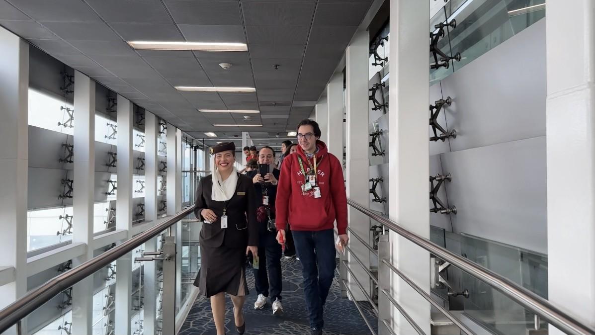 Travel Rehearsal in Colombia. Photo: Emirates
