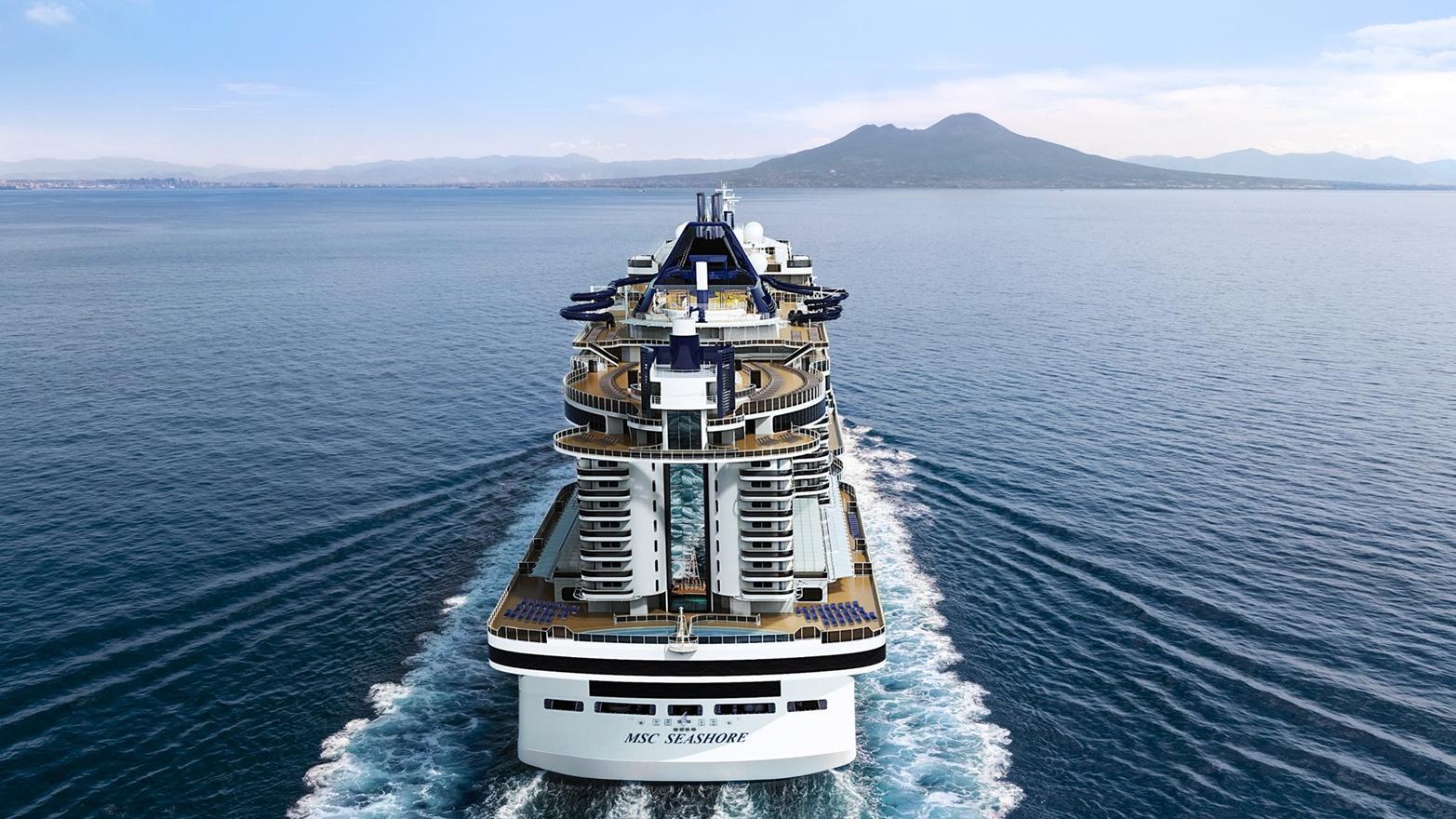 The ship MSC Seashore. Photo: MSC Cruises