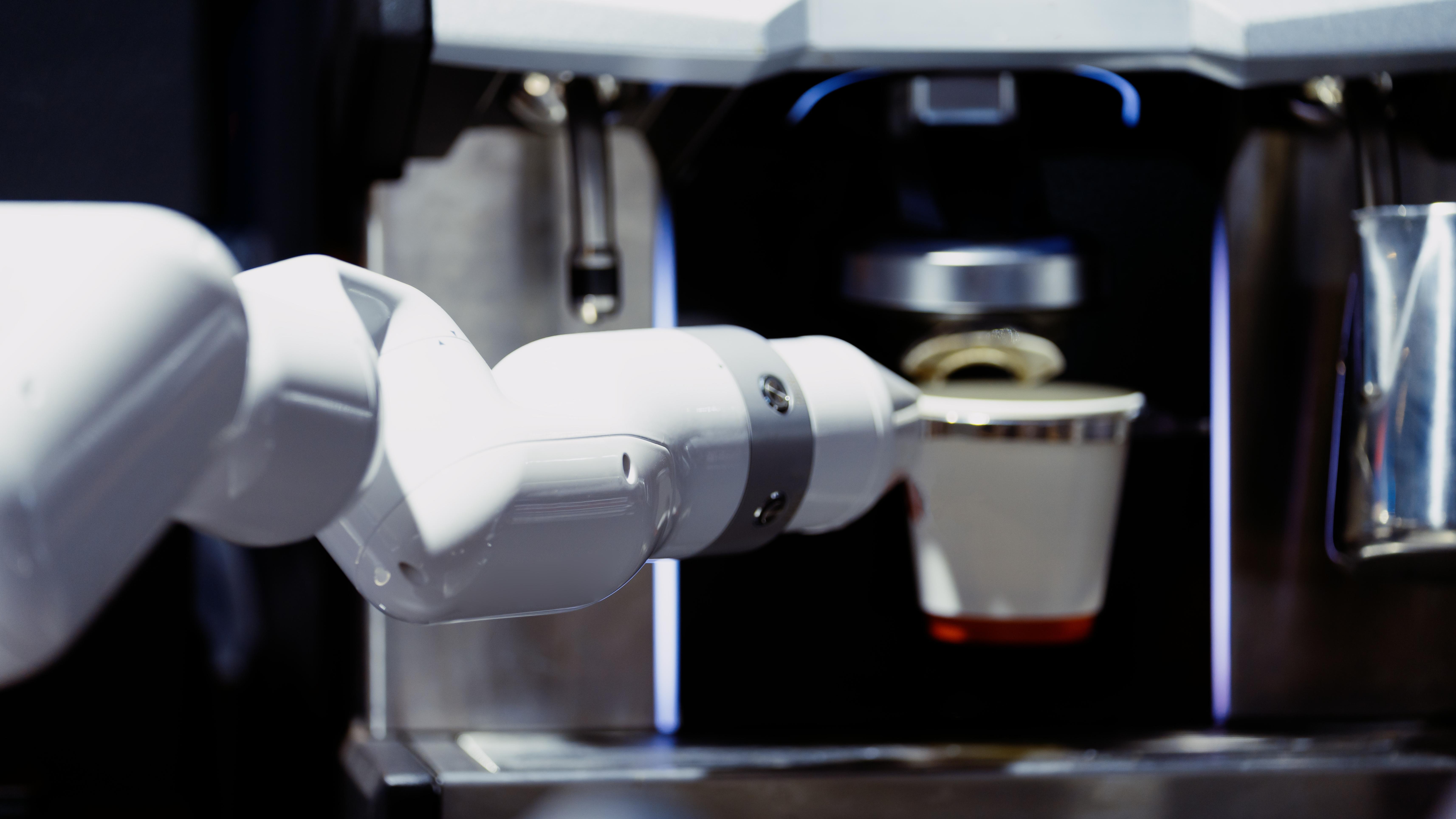 Coffee robot. Photo: Shutterstock