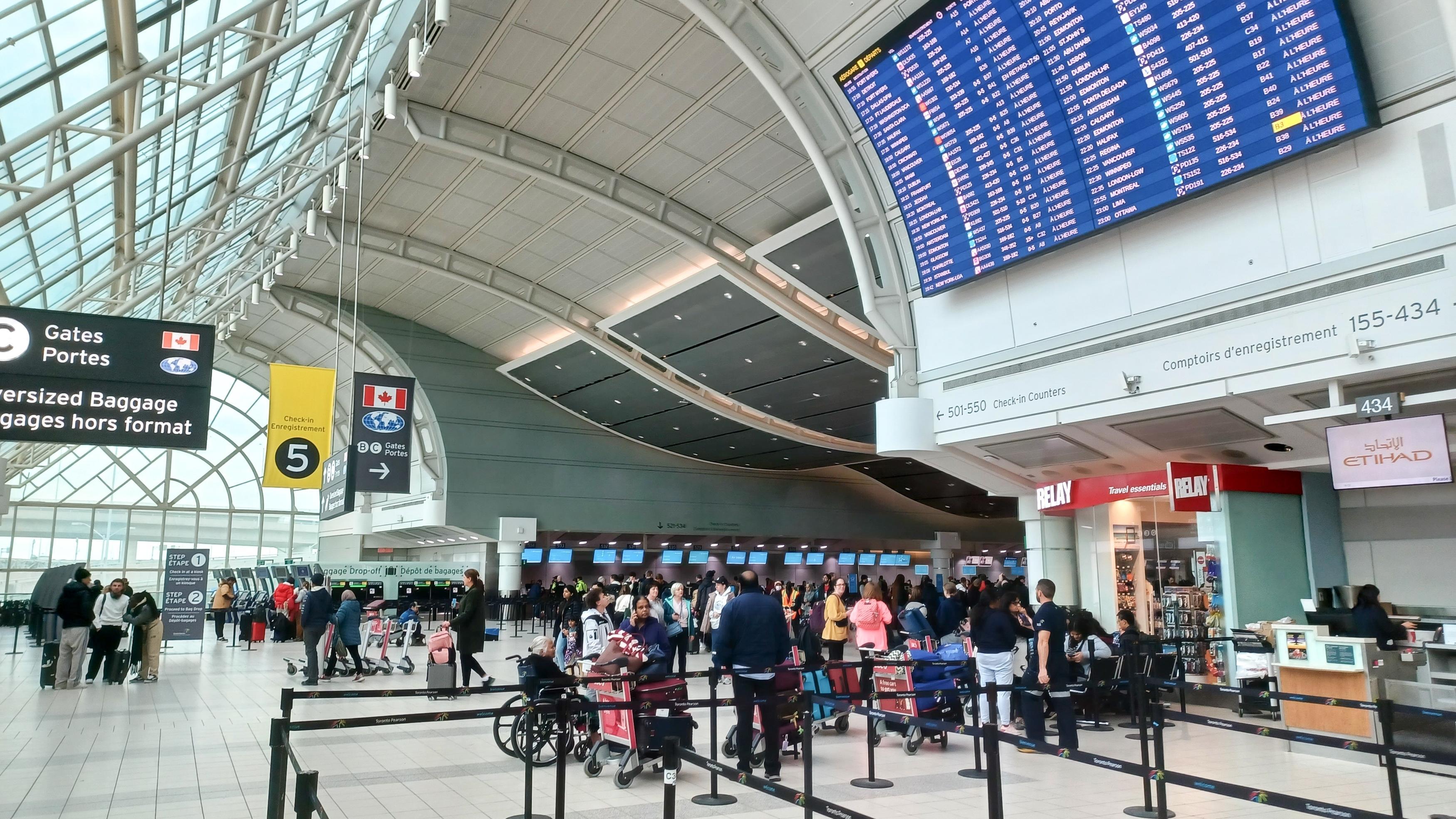 Toronto Pearson Airport. Photo: ACHPF / Shutterstock