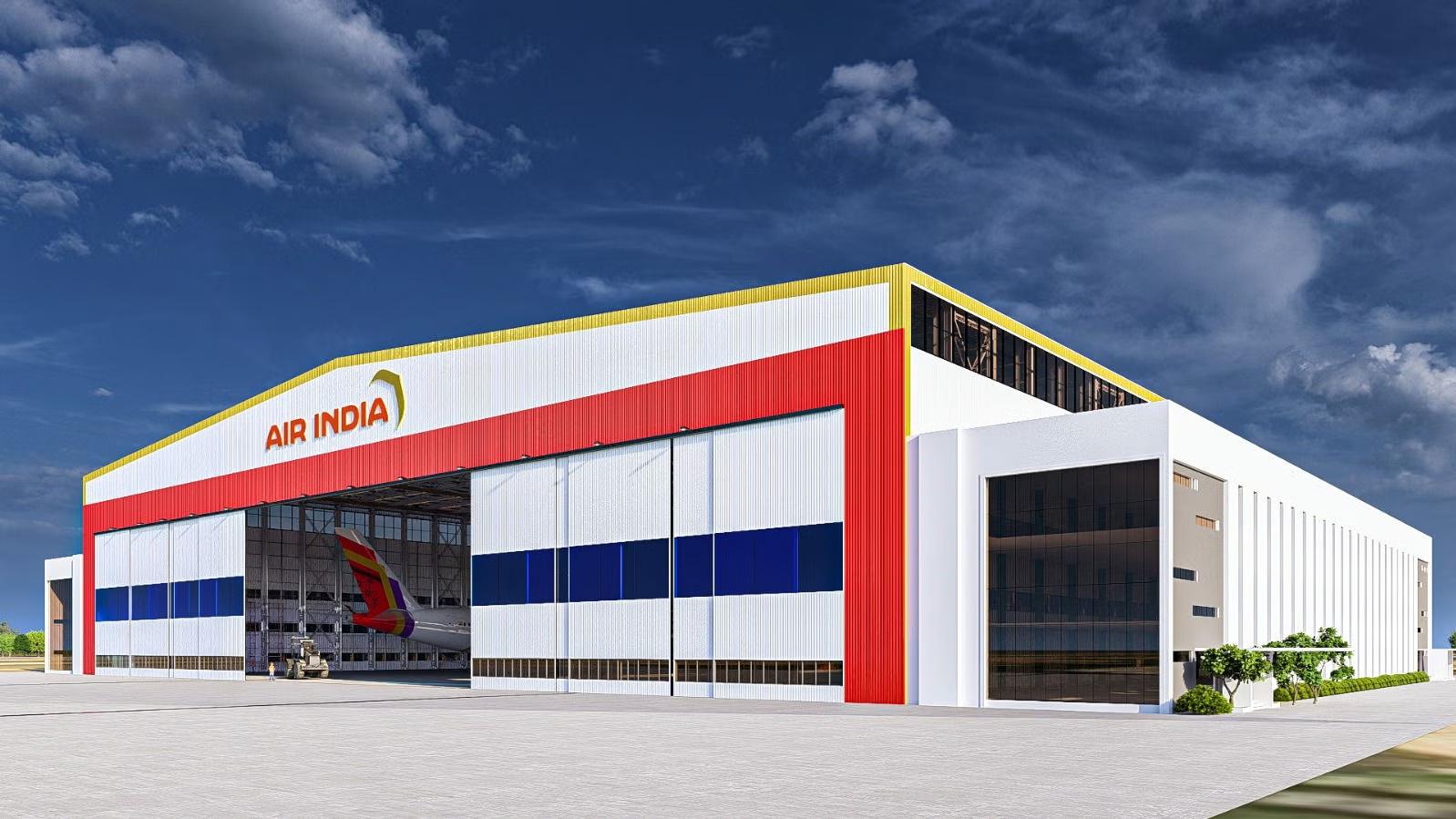 Representative image of the Air India hangar to be built at the Delhi Airport. Photo: Air India
