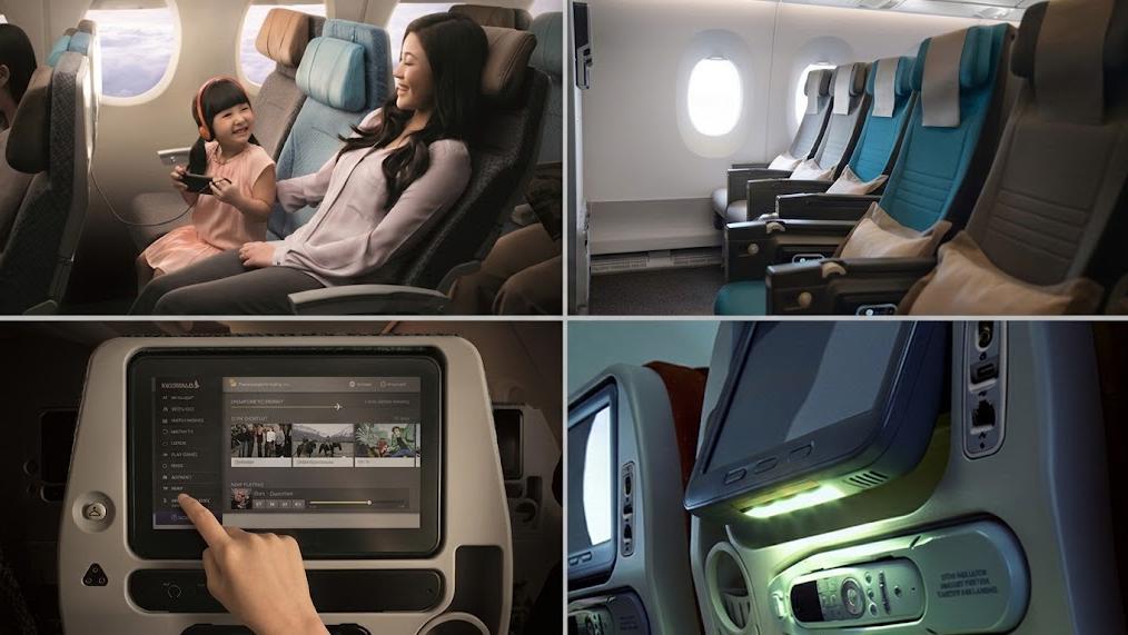 The best economy class in the world. Photo: Singapore Airlines