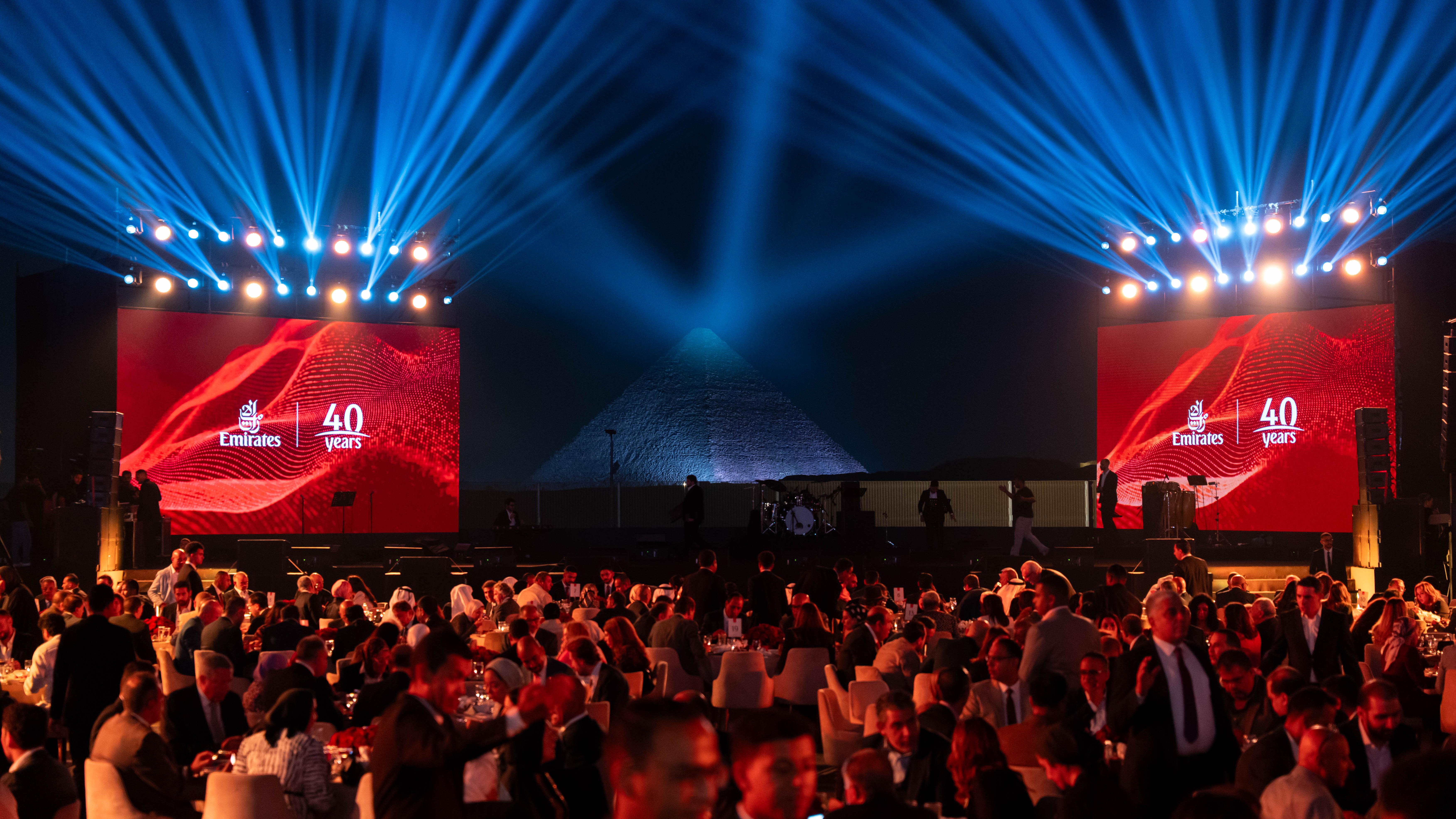 40 years of Dubai-Cairo flights. Photo: Emirates