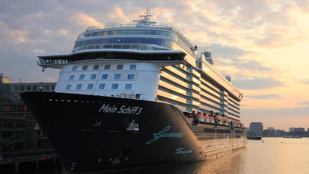 Archive photo of the TUI Cruises cruise ship Mein Schiff 3. Photo: StudioPortoSabbia / Shutterstock.com