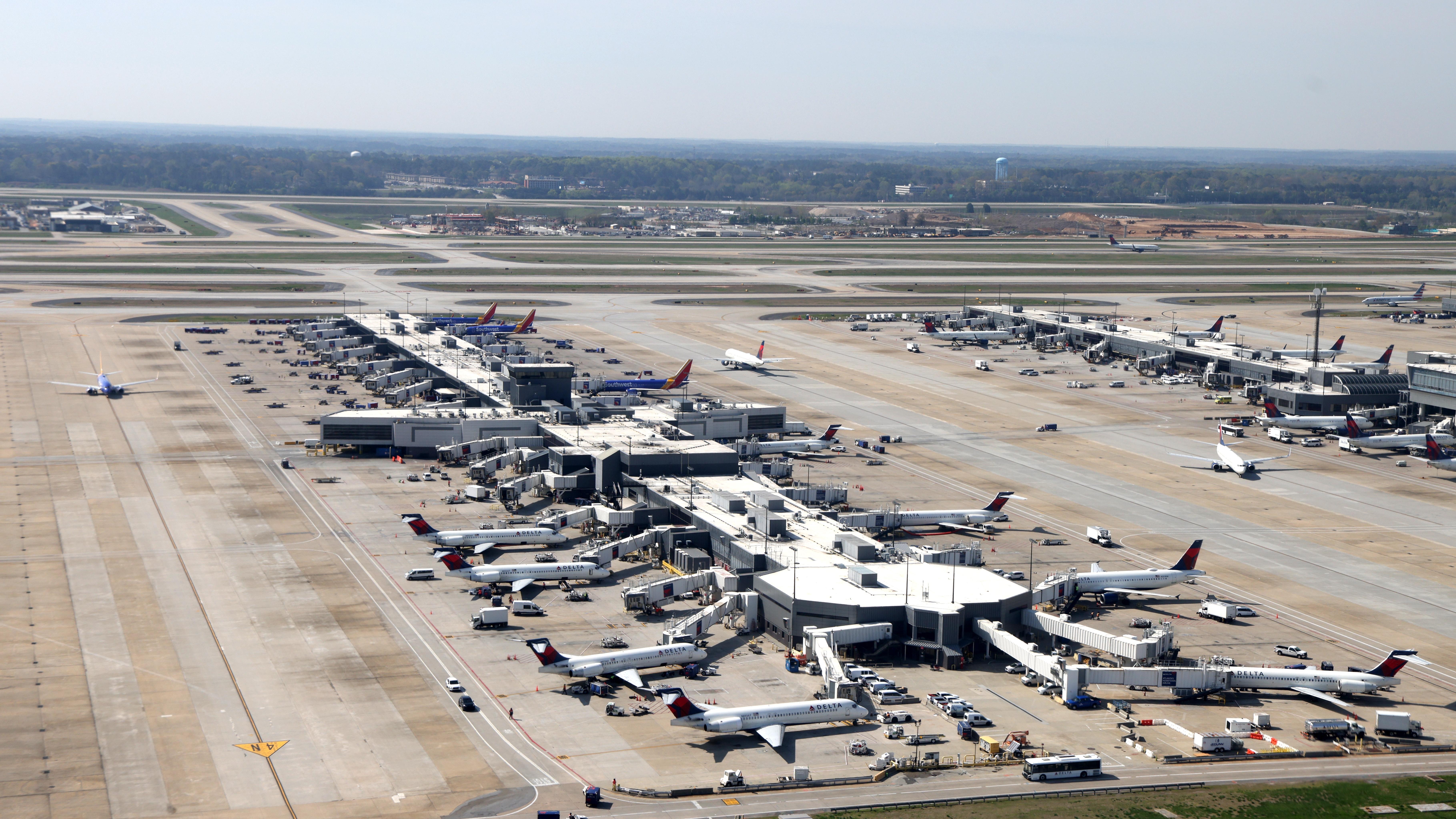 Atlanta airport. Photo: Thomas Barrat / Shutterstock.com