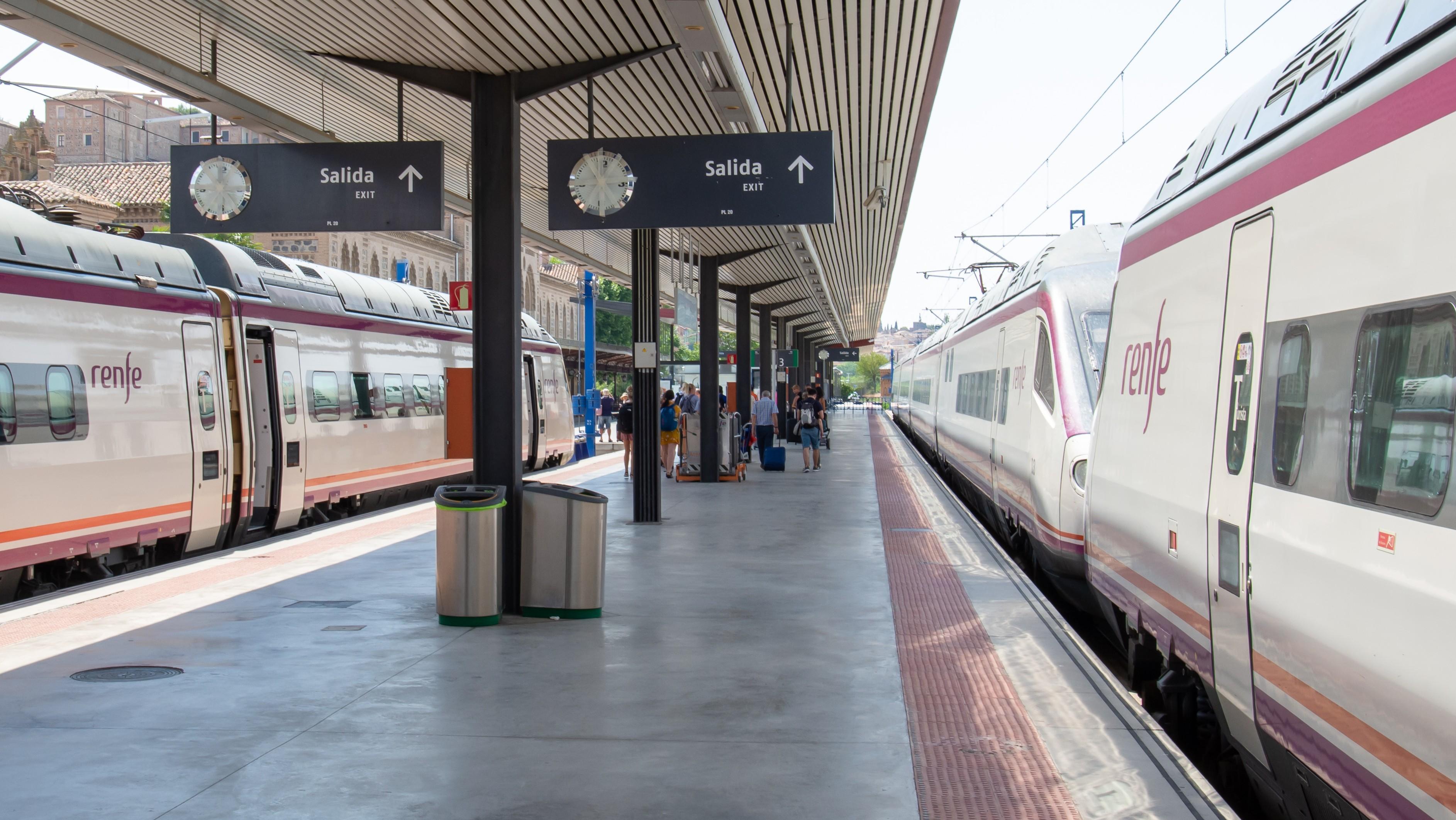 High-speed trains in Toledo, Spain (Photo: Shutterstock)