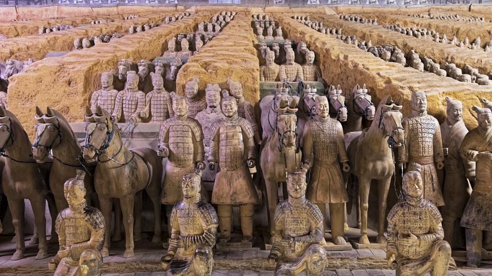 מוזיאון Terracotta Army, סין. צילום: shutterstock