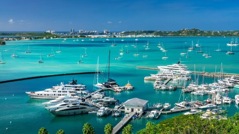 האי סנט מרטין בקריביים. צילום: Delpixel, shutterstock