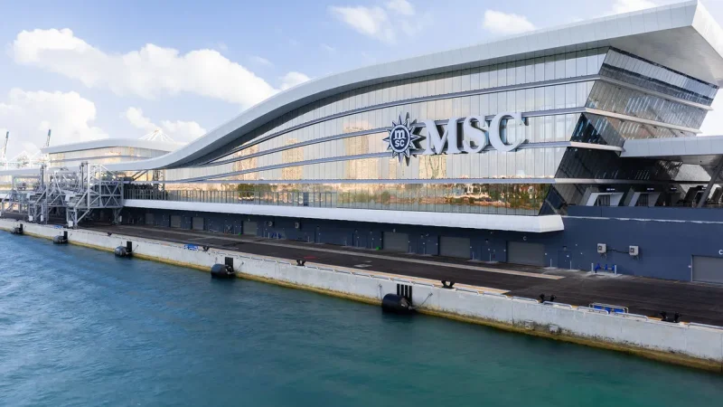 הטרמינל החדש. צילום: MSC