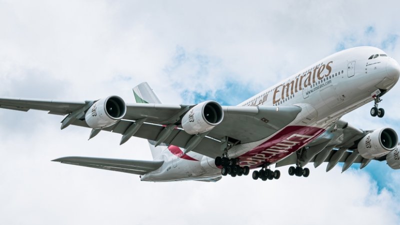 A380 של אמירייטס. צילום: shutterstock A380 של אמירייטס. צילום: shutterstock