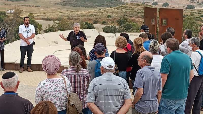 סיור בשביל הנופלים. צילום: יח"צ בשביל הנופלים