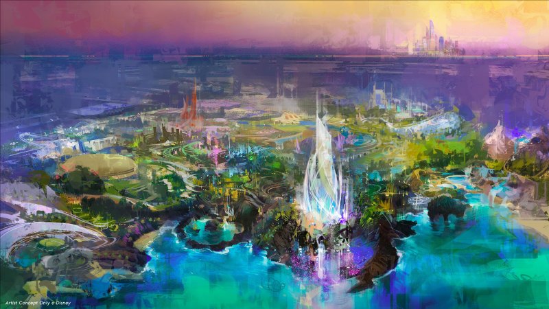 The Walt Disney Company Disney Experiences Abu Dhabi Rendering. Photo: The Walt Disney Company Disney Experiences Abu Dhabi Rendering. Photo: