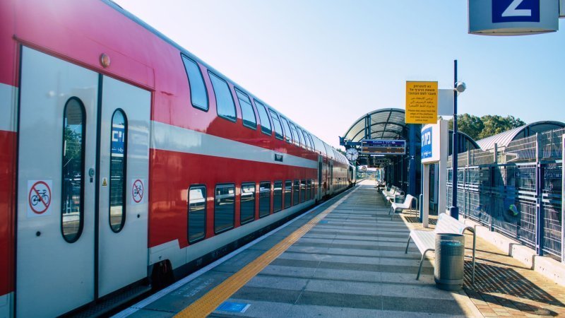 רכבת ישראל. צילום: SHUTTERSTOCK רכבת ישראל. צילום: SHUTTERSTOCK