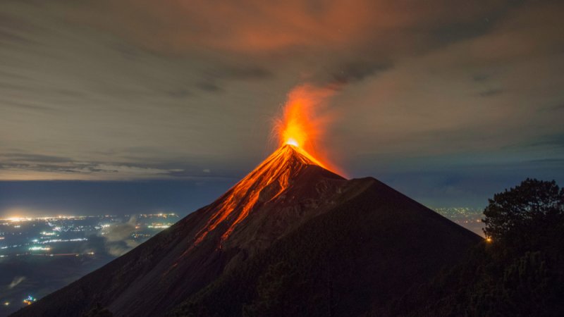 תמונת ארכיון: Fuego volcano. צילום: Shutterstock