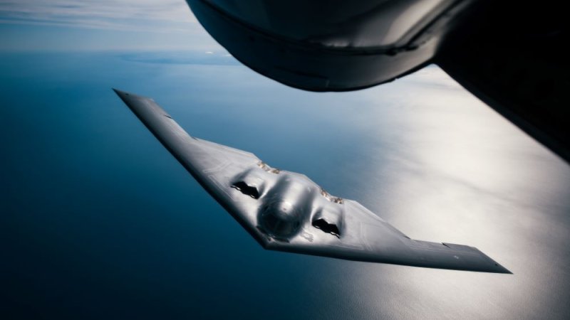 מטוס B-2 Spirit של ארה"ב. צילום: חיל האוויר האמריקאי