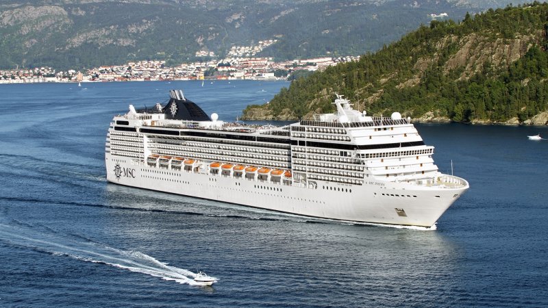 האונייה MSC Poesia. צילום: MSC Cruises 