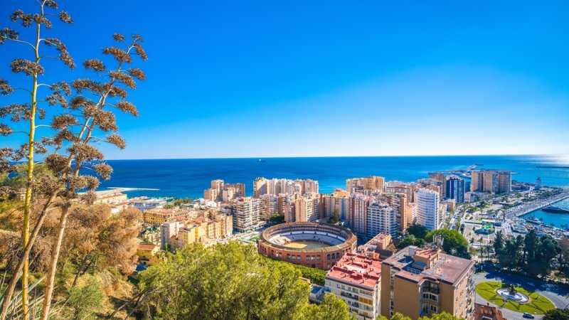 מלאגה. צילום: Shutterstock מלאגה. צילום: Shutterstock