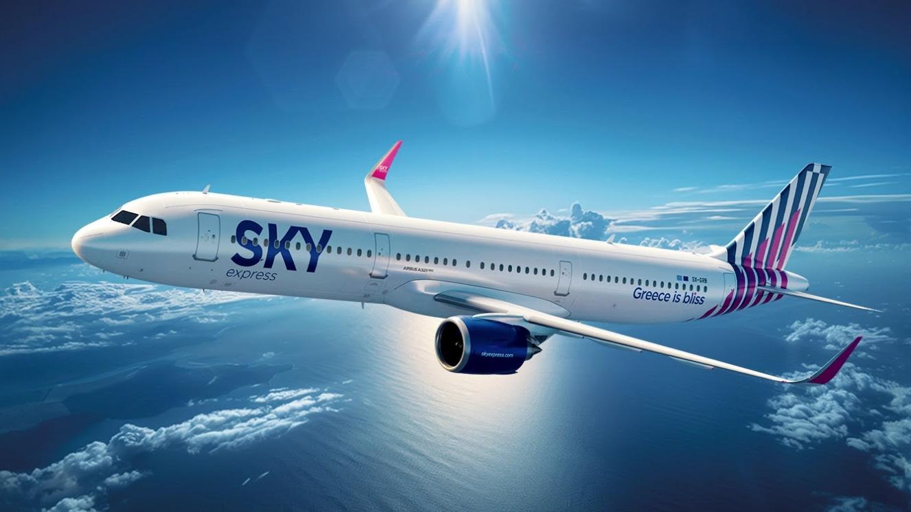 A320neo-SKY-EXPRESS. צילום: איירבוס
