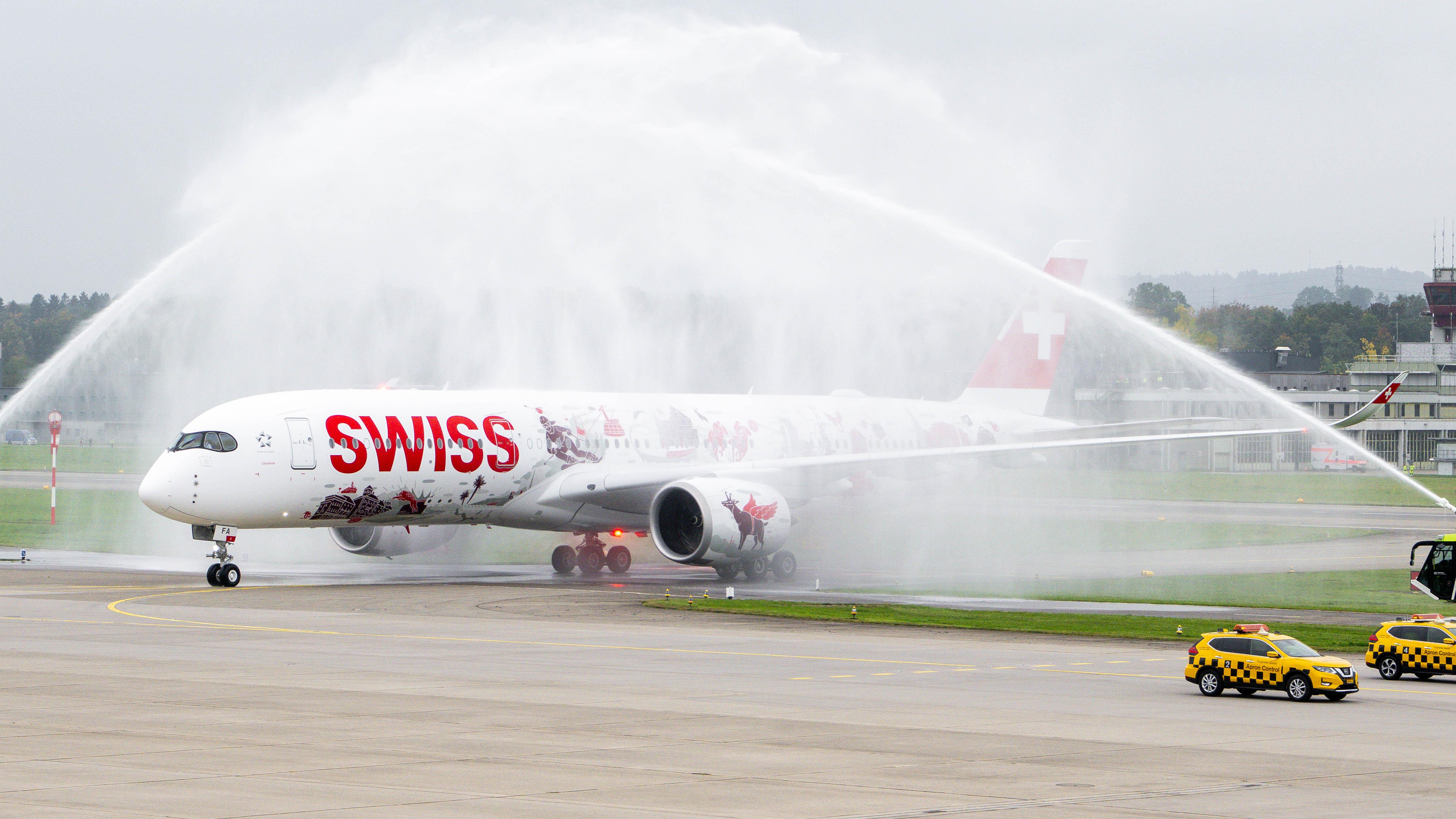 A350 צילום: SWISS