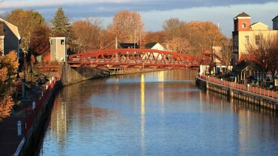 תעלת&nbsp;Erie Canal. צילום: Hike Kayak Fish, shutterstock